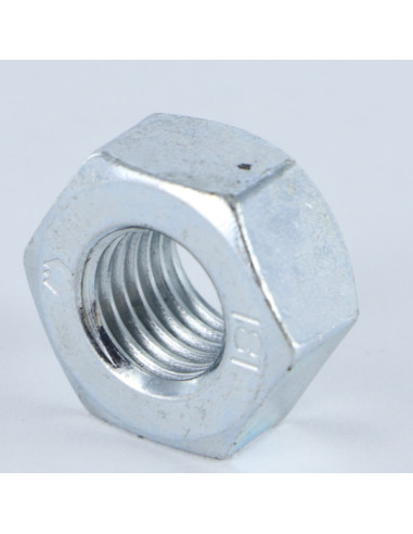 Porca autoblocante M18 passo de rosca fino passo de rosca de 150 Aço zinco branco