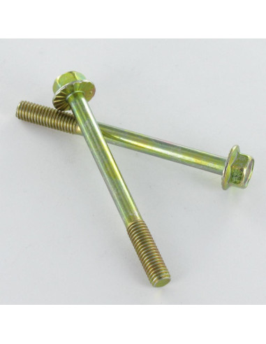 Corpo de parafuso estrutura cabeça hexagonal flange com gola M16X180 Dicromato