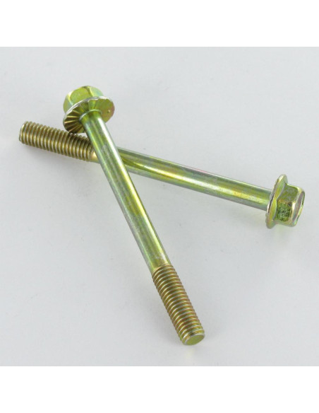 Corpo de parafuso estrutura cabeça hexagonal flange com gola M16X180 Dicromato