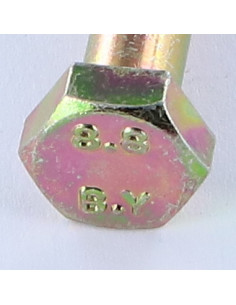 Corpo de parafuso cabeça hexagonal M8X45 Classe 8.8 Dicromato 2