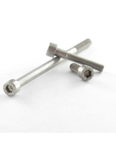 Parafuso de metais Parafuso cabeça oca sextavada chave de 19 M24X110 roscado sobre 60 Classe 12.9 Aço bruto