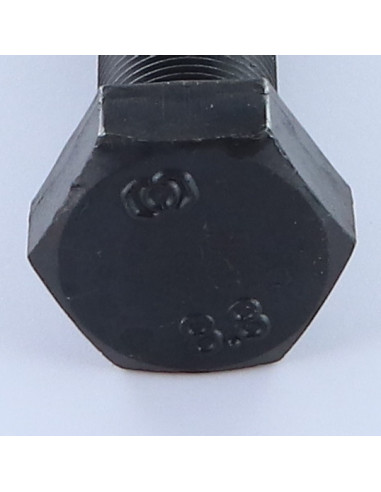 Parafuso de metais cabeça hexagonal M16X80 rosca total Classe 8.8 passo de rosca fino passo de rosca de 150 Aço