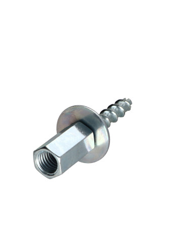 Parafuso de betão Fêmea Aço zinco branco 6X35 - Parafuso Express