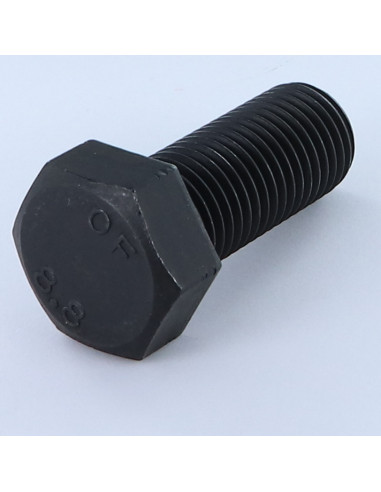 Parafuso de metais cabeça hexagonal M27X60 Classe 8.8 Aço bruto