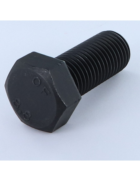 Parafuso de metais cabeça hexagonal M27X60 Classe 8.8 Aço bruto