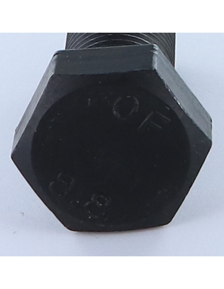 Parafuso de metais cabeça hexagonal M27X60 Classe 8.8 Aço bruto