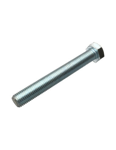 Parafuso de metais cabeça hexagonal M24X180 Classe 8.8 Aço zinco branco