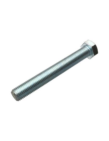 Parafuso de metais cabeça hexagonal M24X180 Classe 8.8 Aço zinco branco