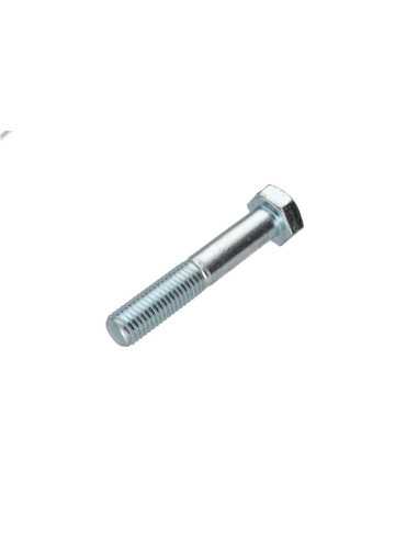 Corpo de parafuso cabeça hexagonal M20X90 classe 10.9 Aço zinco branco
