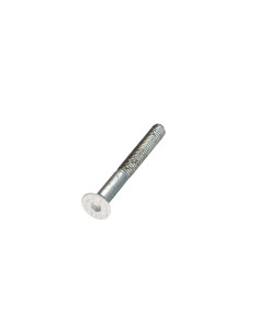 Parafuso de metais cabeça fresada hexagonal oca FHC chave de 2.5 M4X35 rosca parcial classe 10.9 Aço zinco branco