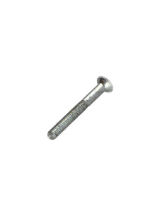 Parafuso de metais cabeça fresada hexagonal oca FHC chave de 2.5 M4X35 rosca parcial classe 10.9 Aço zinco branco 2