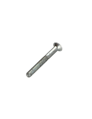 Parafuso de metais cabeça fresada hexagonal oca FHC chave de 2.5 M4X35 rosca parcial classe 10.9 Aço zinco branco