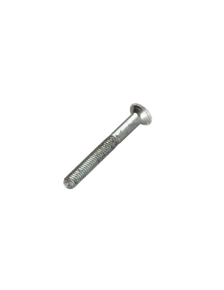 Parafuso de metais cabeça fresada hexagonal oca FHC chave de 2.5 M4X35 rosca parcial classe 10.9 Aço zinco branco