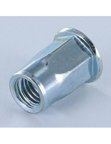 Porcas Rebite cabeça plana M6X16 GOFIX ACPSH30 Aço zinco branco