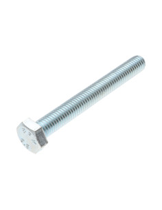 Parafuso de metais cabeça hexagonal M16X80 Classe 6.8 Aço zinco branco