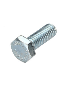 Parafuso de metais cabeça hexagonal M6X20 classe 10.9 Aço zinco branco