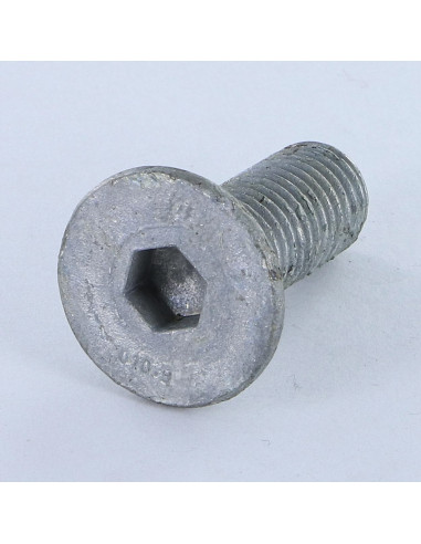 Parafuso de metais cabeça fresada hexagonal oca FHC chave de 8 M12X35 Classe 8.8 forte resistência à corrosão Aço