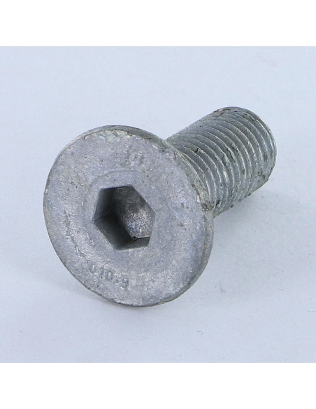 Parafuso de metais cabeça fresada hexagonal oca FHC chave de 8 M12X35 Classe 8.8 forte resistência à corrosão Aço