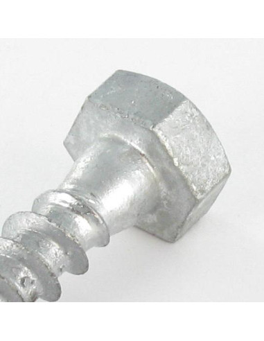 Parafusos Tirefond 16X200 forte resistência à corrosão Aço galvanizado a quente