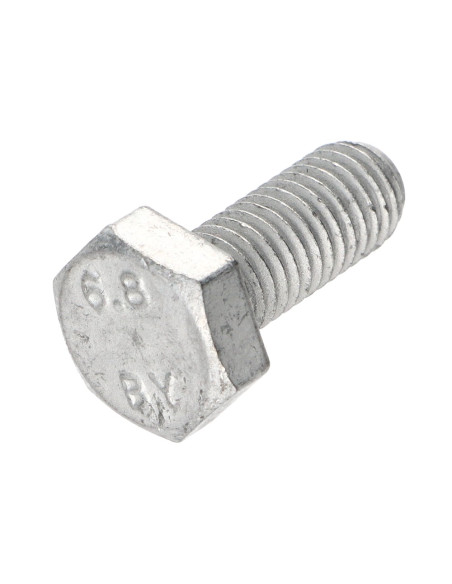 Parafuso de metais cabeça hexagonal M10X25 Classe 6.8 Aço bruto GEOMÉTRICO 500B