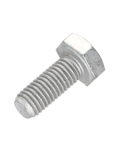 Parafuso de metais cabeça hexagonal M10X25 Classe 6.8 Aço bruto GEOMÉTRICO 500B