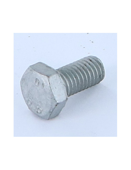 Parafuso de metais cabeça hexagonal M10X25 Classe 6.8 Aço bruto GEOMÉTRICO 500B