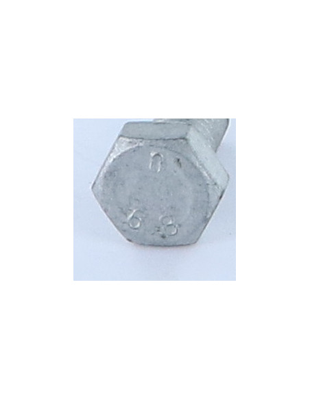 Parafuso de metais cabeça hexagonal M10X25 Classe 6.8 Aço bruto GEOMÉTRICO 500B