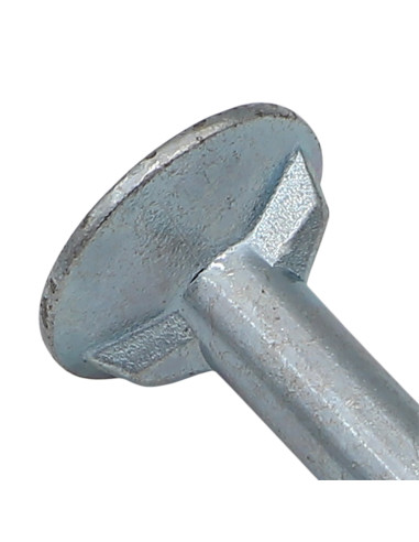 CORPO cabeça fresada 2 esporas 8X55 Aço zinco branco