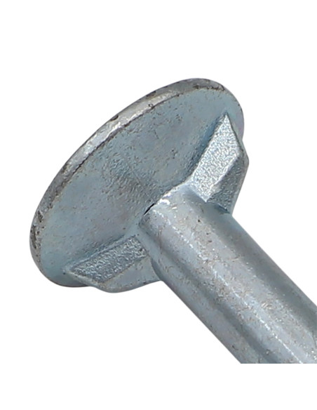 CORPO cabeça fresada 2 esporas 8X55 Aço zinco branco