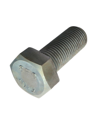Parafuso de metais cabeça hexagonal M39X100 classe 10.9 Aço bruto