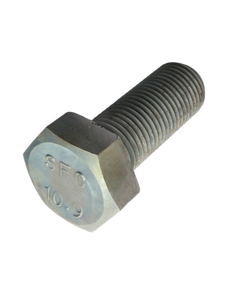 Parafuso de metais cabeça hexagonal M39X100 classe 10.9 Aço bruto