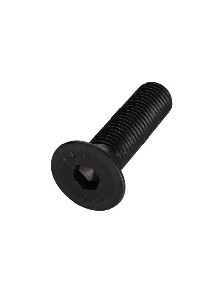 Parafuso de metais cabeça fresada hexagonal oca FHC chave de 10 M16X60 rosca parcial classe 10.9 Aço bruto