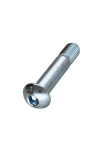 Parafuso de metais Parafuso de Cabeça Oca Sextavada M10X50 roscado sobre 13 classe 10.9 chave de 6 Aço zinco branco