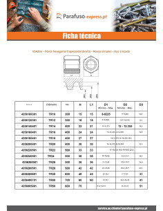 Porca sextavada SKM cabeça redonda 26X5 trapezoidal Direita Aço bruto 2