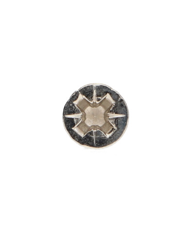 Parafuso de madeira cabeça fresada Pozi PZ6 3,5 x 30 Aço niquelado