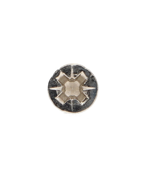 Parafuso de madeira cabeça fresada Pozi PZ6 3,5 x 30 Aço niquelado