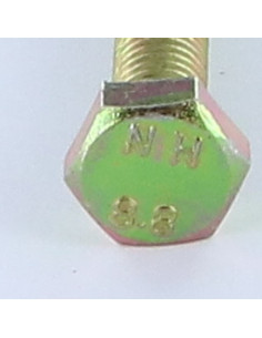 Parafuso de metais cabeça hexagonal M6X60 Classe 8.8 Dicromato 2