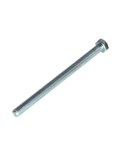 Parafuso de metais cabeça hexagonal M6X110 Classe 8.8 Aço zinco branco 2