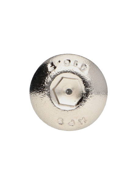 Parafuso de metais Parafuso de Cabeça Oca Sextavada M12X70 rosca parcial classe 10.9 chave de 8 Níquel