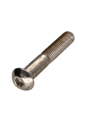 Parafuso de metais Parafuso de Cabeça Oca Sextavada M10X60 roscado sobre 32 classe 10.9 chave de 6 Aço niquelado