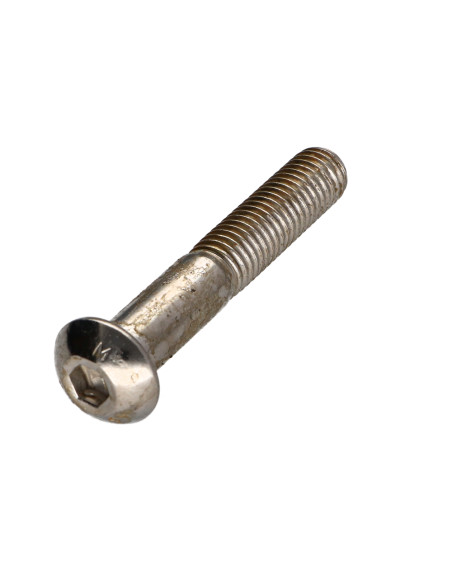 Parafuso de metais Parafuso de Cabeça Oca Sextavada M10X60 roscado sobre 32 classe 10.9 chave de 6 Aço niquelado