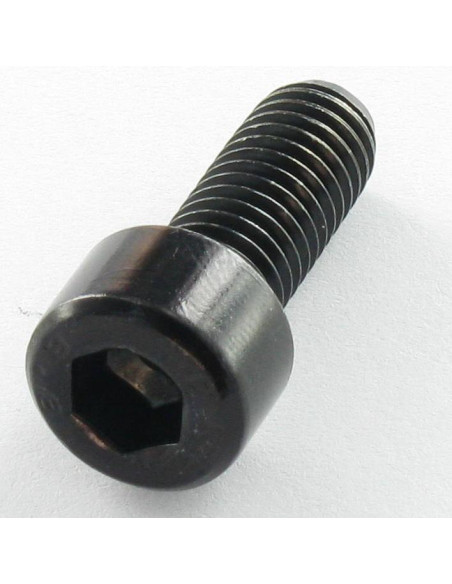 Parafuso de metais Parafuso cabeça oca sextavada M3X10 rosca total Classe 8.8 chave de 3 Aço zinco preto