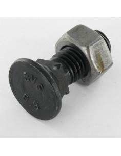 Parafuso arado GOLA QUADRADA DE CABEÇA DE EMBEBER M14X35 Classe 8.8 Aço bruto