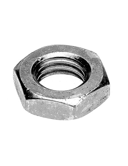 Porca hexagonal baixa hm/contraporca M8 Aço bruto GEOMÉTRICO 500B
