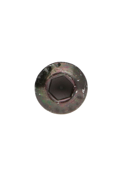 Parafuso de metais Parafuso de Cabeça Oca Sextavada M6X80 rosca parcial classe 10.9 chave de 4 Aço zinco preto