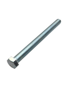 Parafuso de metais cabeça hexagonal M20X180 Classe 8.8 Aço zinco branco