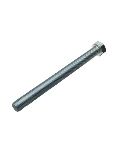 Parafuso de metais cabeça hexagonal M20X180 Classe 8.8 Aço zinco branco