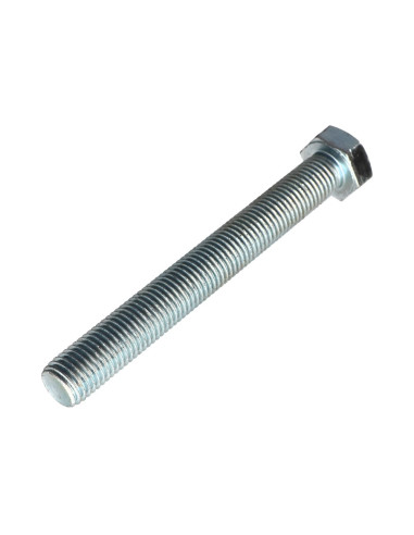 Parafuso de metais cabeça hexagonal M20X120 Classe 8.8 Aço zinco branco