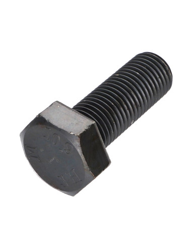 Parafuso de metais cabeça hexagonal M24X60 classe 10.9 Aço bruto
