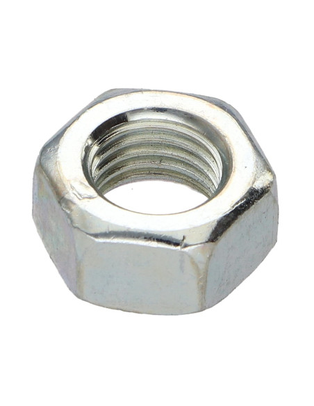 Porca sextavada M12 passo de rosca fino passo de rosca de 125 Aço zinco branco
